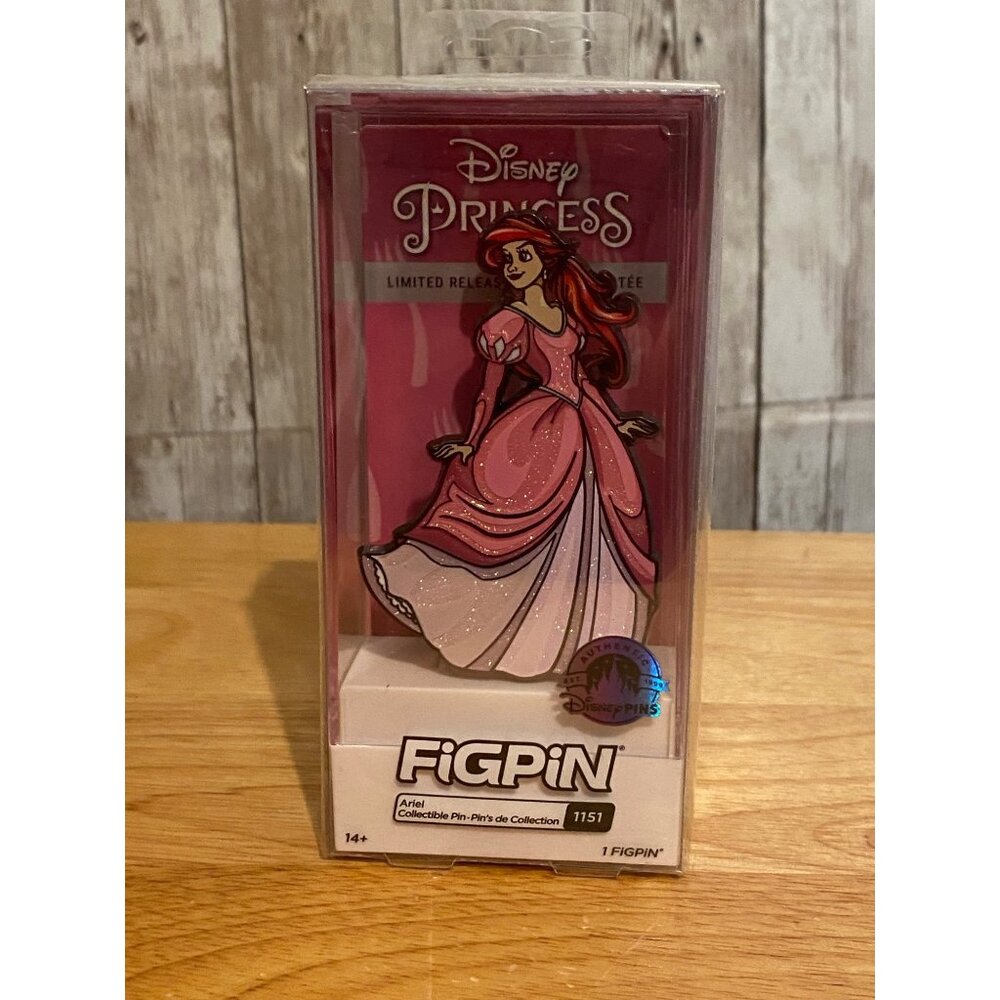 2023 Disney Park FiGPiN #1151 ARIEL Pin LIMITED RELEASE Princess Collection